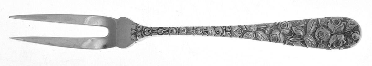 Baltimore Rose (Sterling, 1905, Decor) Fork-Lemon by Schofield-1