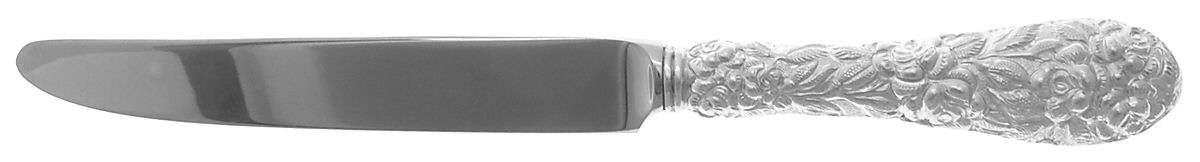Baltimore Rose (Sterling, 1905, Decor) Knife-New French/Hollow by Schofield-1