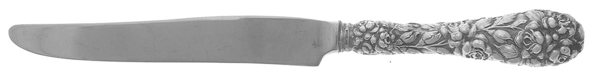 Baltimore Rose (Sterling, 1905, Decor) New French Hollow Knife by Schofield-1