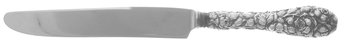 Baltimore Rose (Sterling, 1905, Decor) New French Hollow Knife with Bolster by Schofield-1