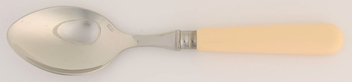Cambridge-Ivory (Stainless) Place/Oval Soup Spoon by SCOF (France)-1