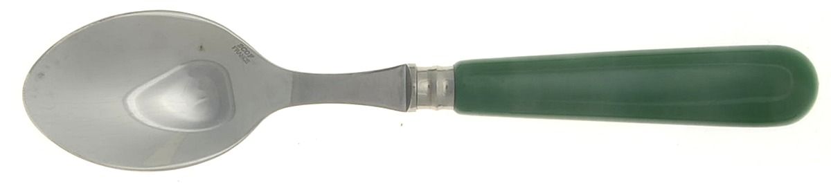 Cambridge-Green (Stainless) Place/Oval Soup Spoon by SCOF (France)-1