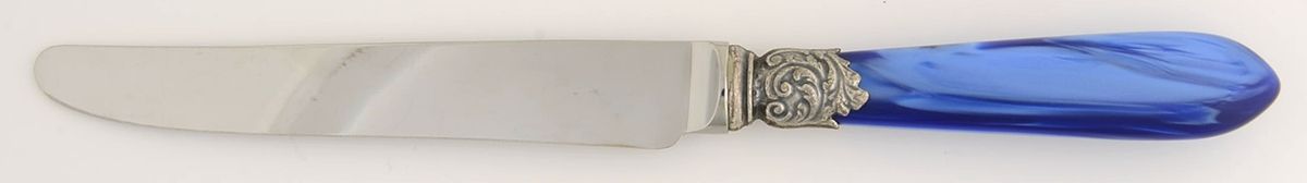 Pompadour-Blue (Stainless) New French Hollow Knife by SCOF (France)-1