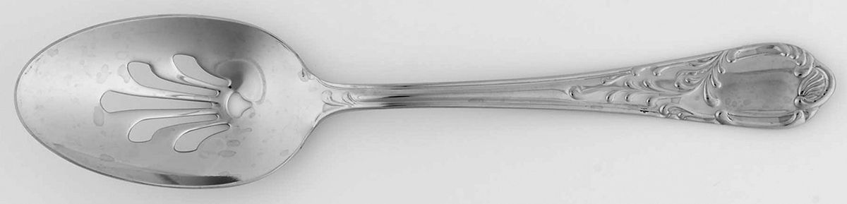 Louis XV Pierced Tablespoon (Serving Spoon) by Sabatier-1