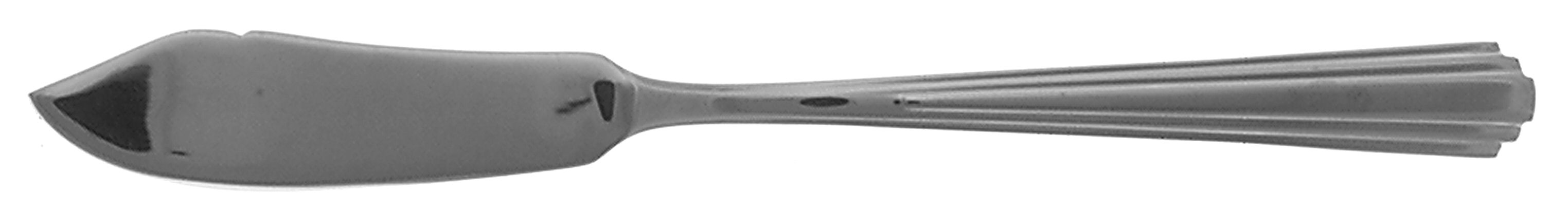 Manhattan (Stainless) Flat Handle Master Butter Knife by Splendide-1