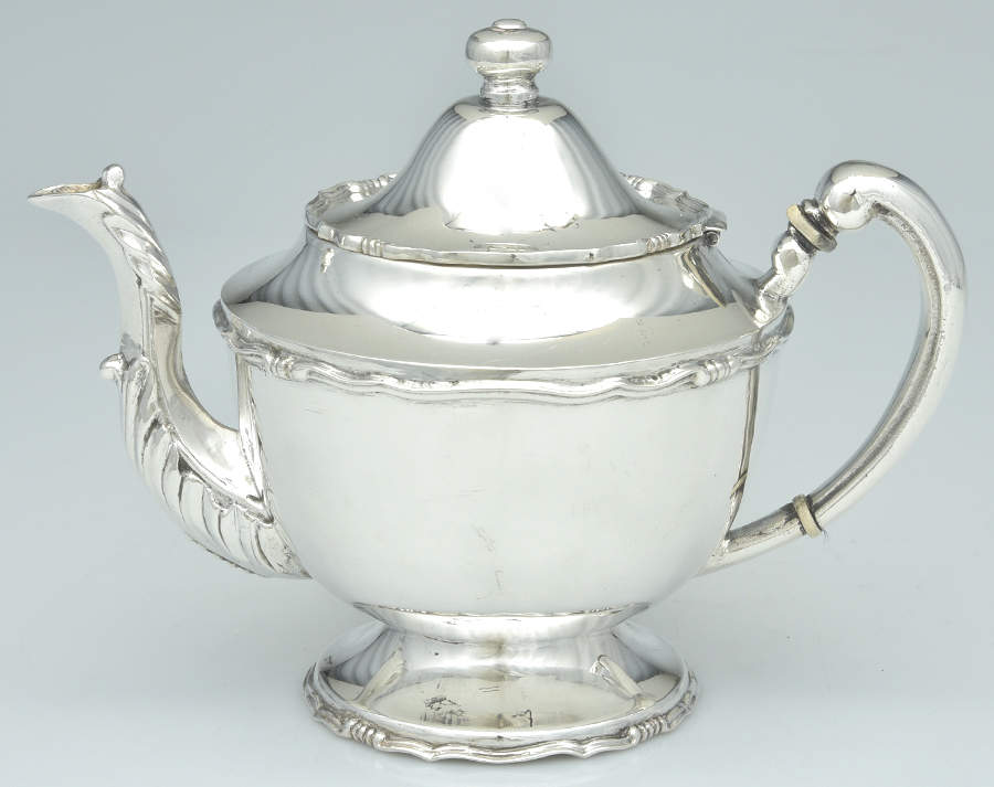 Sterling Hollowware Coffee Pot by Sanborns (Mexico)-1