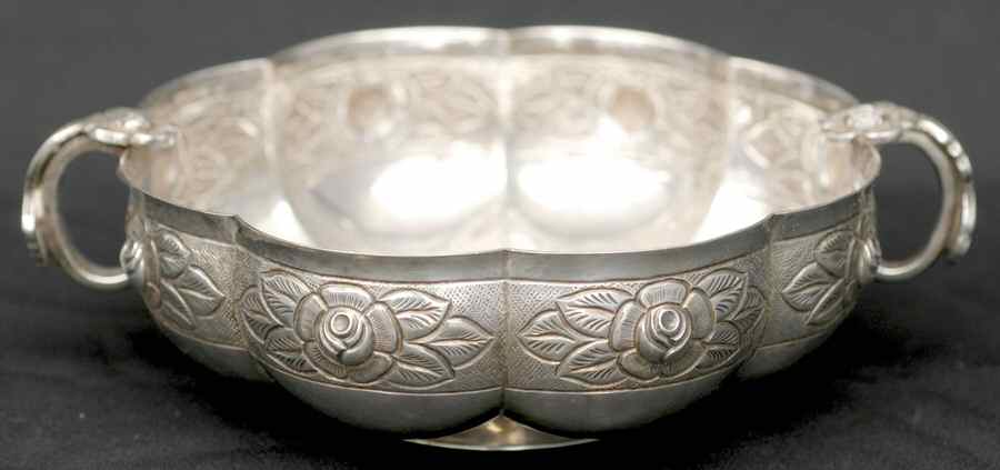 Sterling Hollowware 5" Round Bowl by Sanborns (Mexico)-1