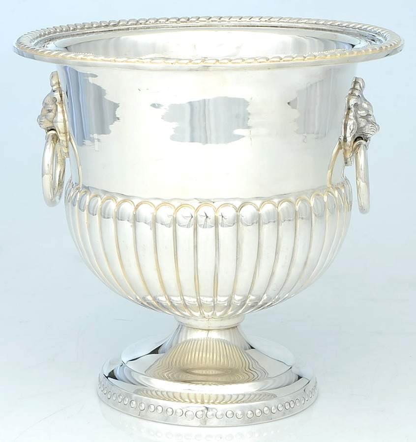 Sterling Hollowware Champagne/Wine Cooler by Sanborns (Mexico)-1