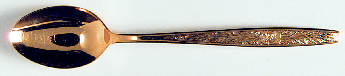 Golden Granata (Gold Electroplate) Teaspoon by Stanley Roberts-1