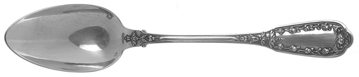 Beaugency (Sterling) Dessert/Oval Soup Spoon by Souche Lapparra-1