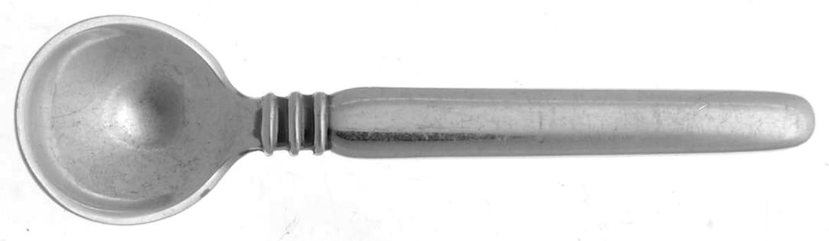 Windsor-Waldorf (STERLING) Individual Salt Spoon by Broderne W & S Sorensen-1