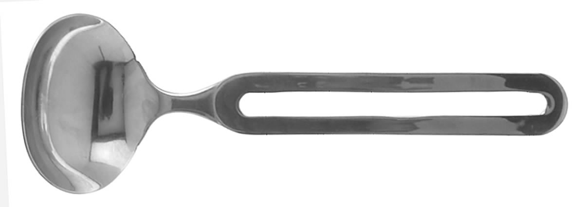 Cycles (Stainless, China, Rogers) Solid Gravy Ladle by Stanley Roberts-1