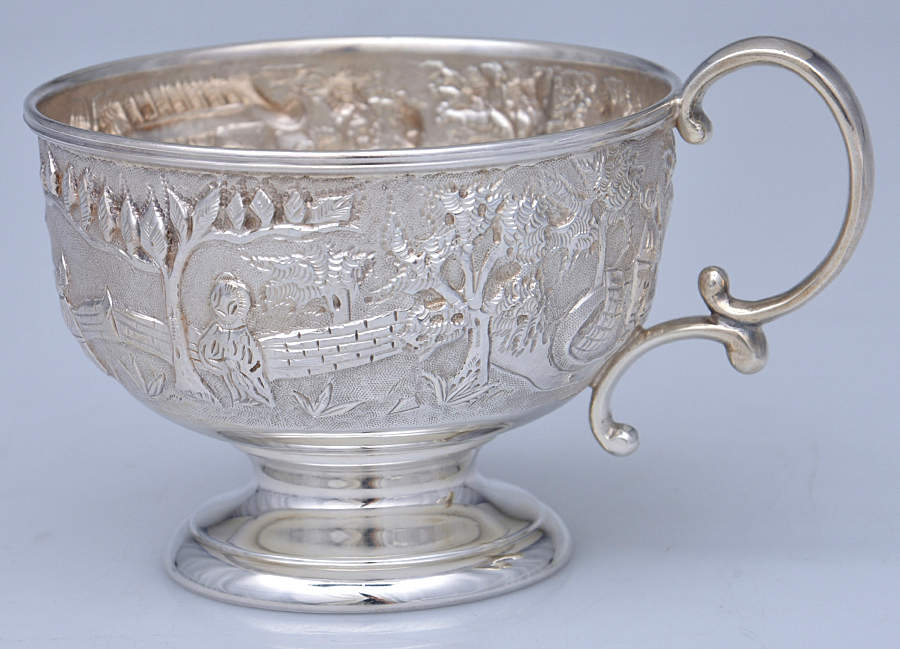 Baltimore Rose (Sterling, Hollowware) Punch Cup by Schofield-1