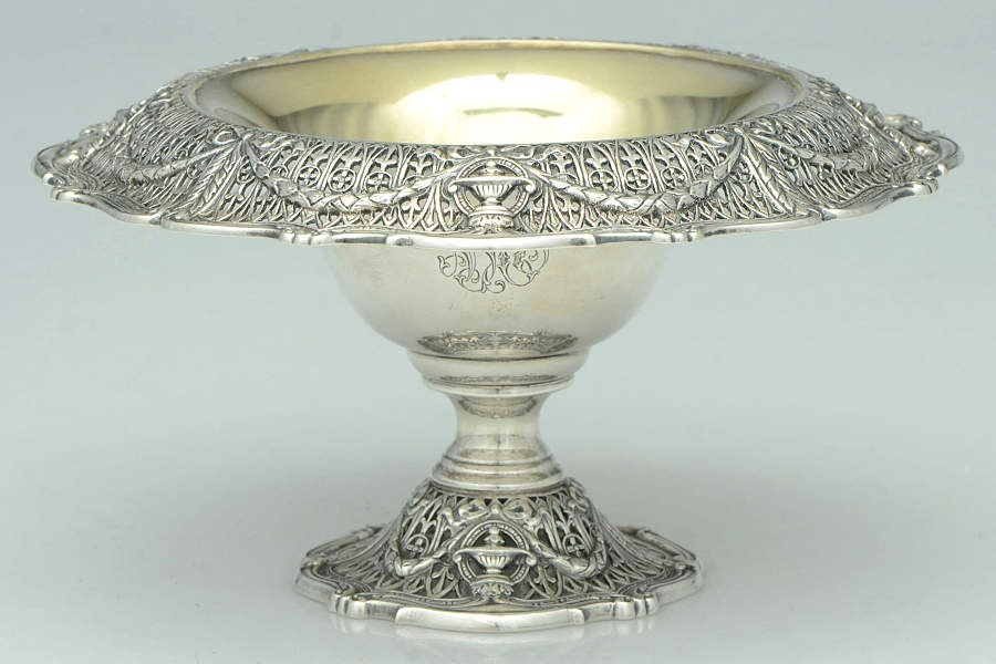 Adam (Sterling, 1909, Hollowware) Centerpiece No Underplate by Shreve Silver-1