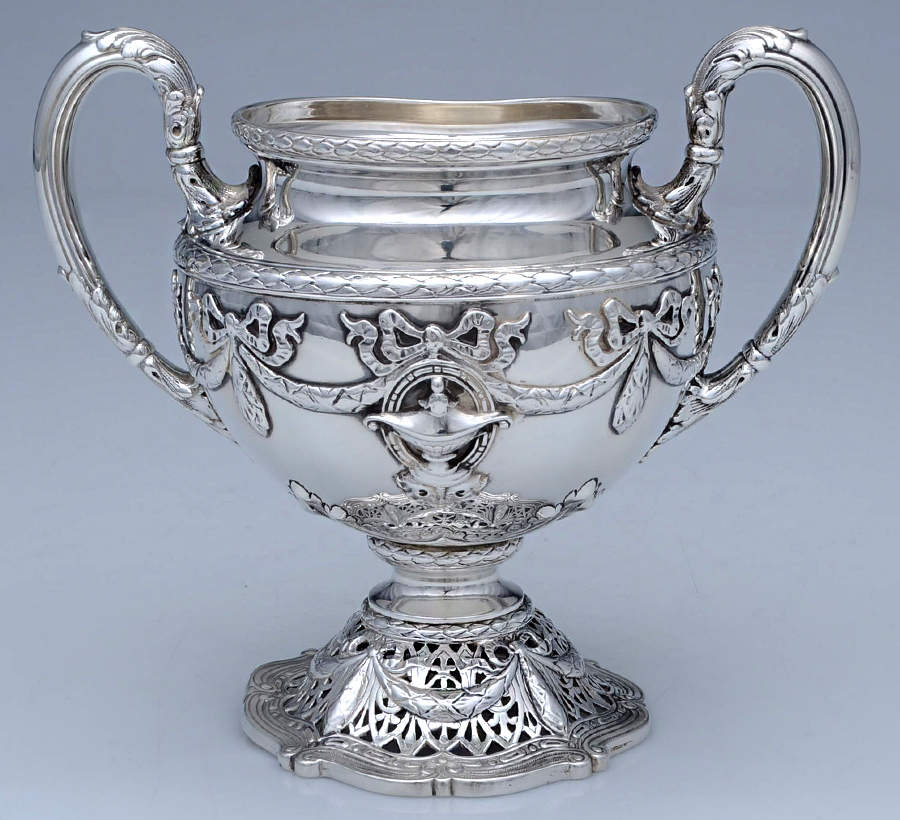 Adam (Sterling, 1909, Hollowware) Sugar Bowl No Lid by Shreve Silver-1