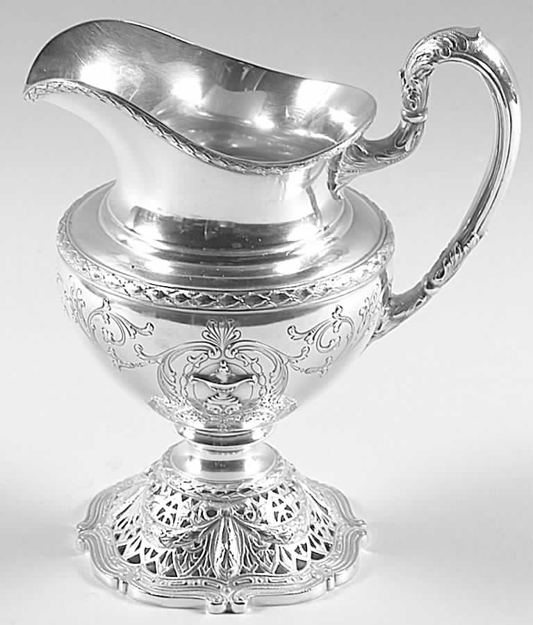Adam (Sterling, 1909, Hollowware) Creamer by Shreve Silver-1