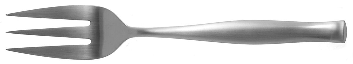 Moderne (Stainless) Large Solid Cold Meat Serving Fork by Sabatier-1
