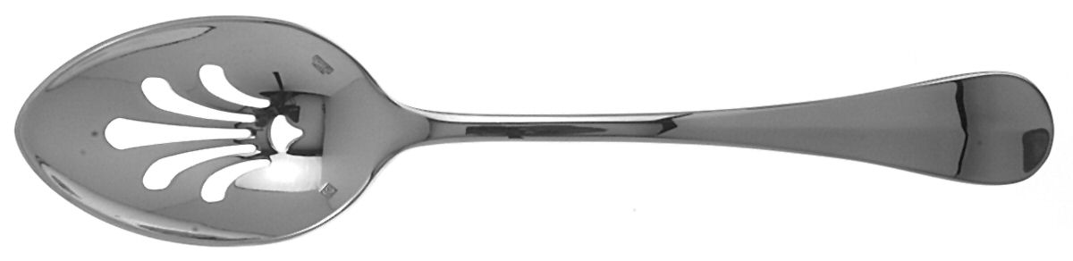 Scarlatti (Stainless) Pierced Solid Serving Spoon by Sant Andrea-1
