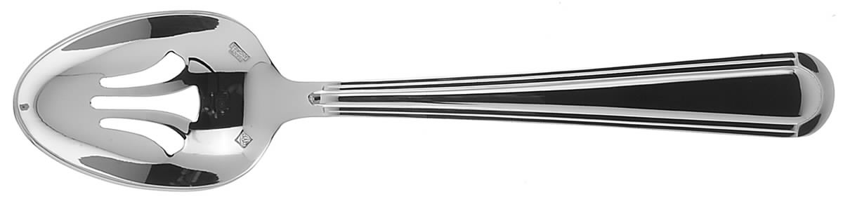 Verdi (Stainless) Pierced Solid Serving Spoon by Sant Andrea-1