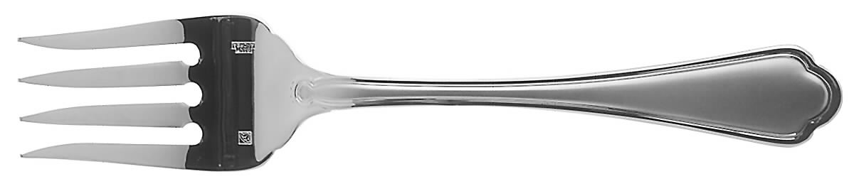 Satin Rossini (Stainless) Solid Serving Fork by Sant Andrea-1