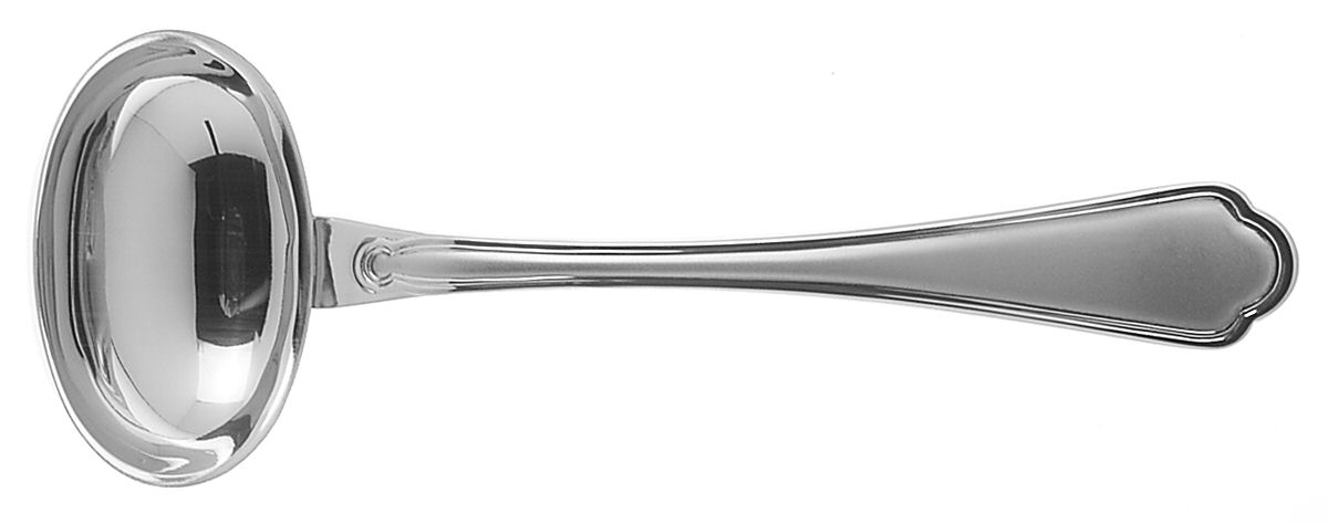 Satin Rossini (Stainless) Solid Gravy Ladle by Sant Andrea-1