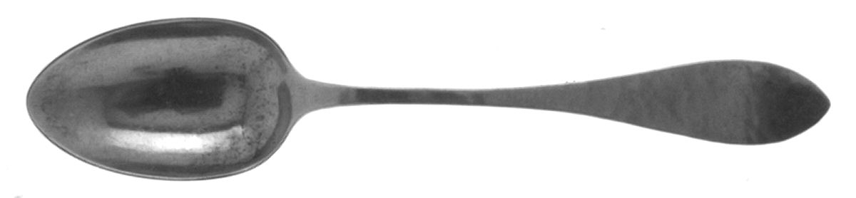 Antique (Sterling, 1904, Monograms) Five O'Clock Teaspoon by Shreve Silver-1