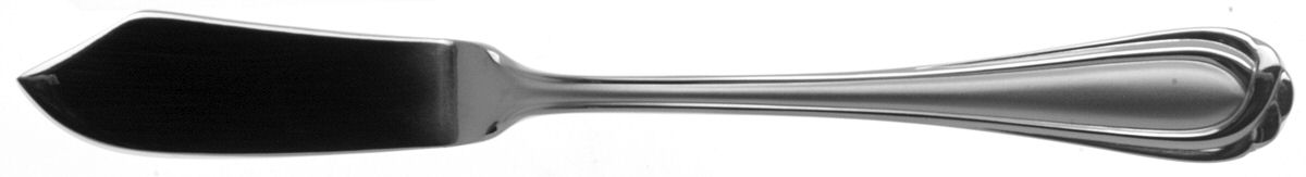 Maestro Sands (Stainless) Flat Handle Master Butter Knife by Splendide-1