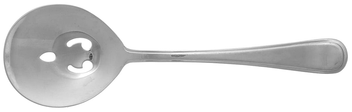 Blenheim (Stainless) Pierced Solid Serving Spoon by Splendide-1