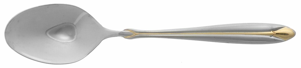 Optima Gold (Stainless, Gold Accent) Teaspoon by Splendide-1