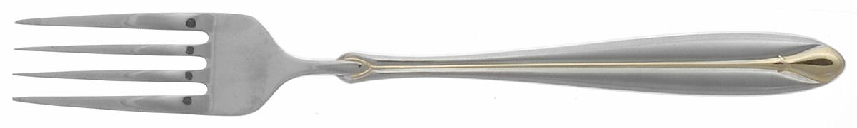 Optima Gold (Stainless, Gold Accent) Fork by Splendide-1