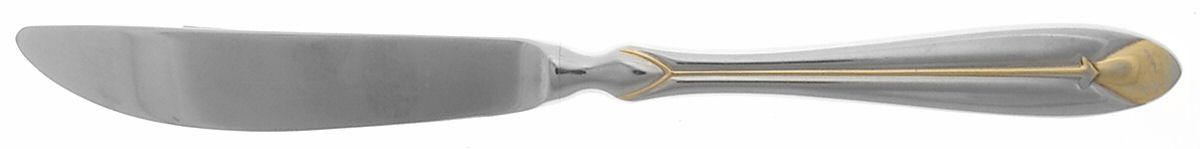 Optima Gold (Stainless, Gold Accent) Modern Hollow Knife by Splendide-1