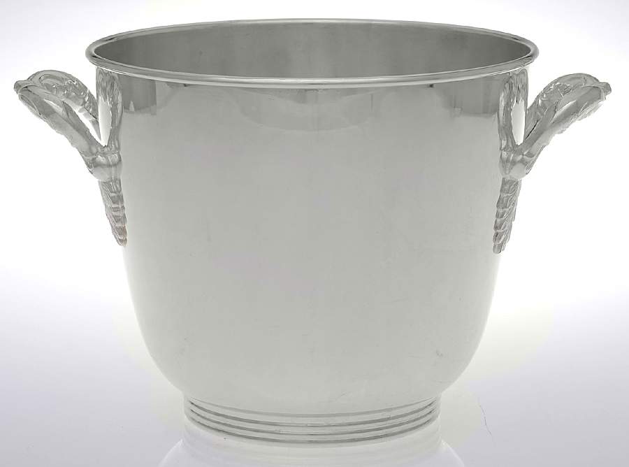 Silverplate Hollowware Silverplate Ice Bucket by Sheffield Silver Co (USA)-1