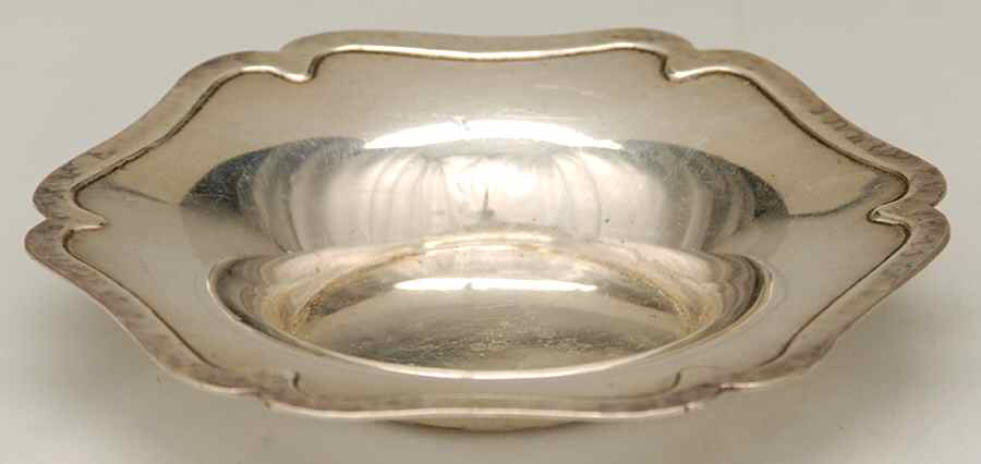 Dolores (Sterling, Hollowware) Nut Dish by Shreve Silver-1