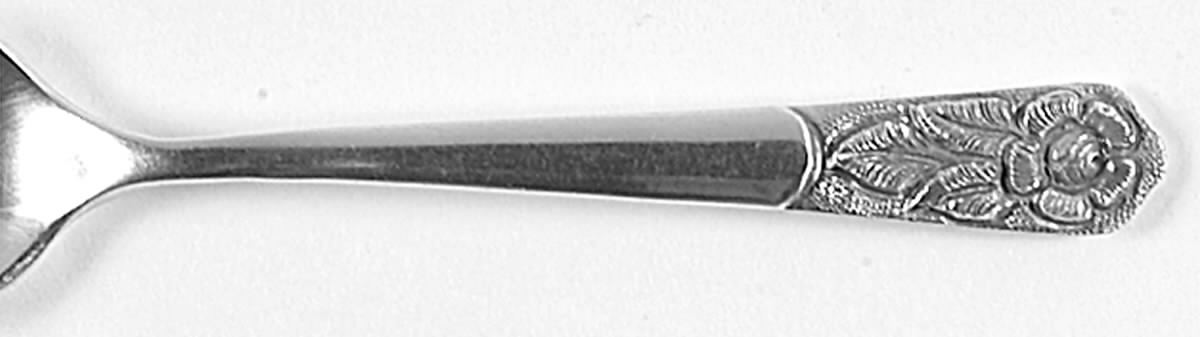 Aztec Rose (Sterling) Demitasse Spoon by Sanborns (Mexico)-1