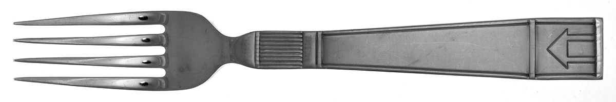 Sienna-Frosted(Stainless) Individual Salad Fork by Sasaki-1