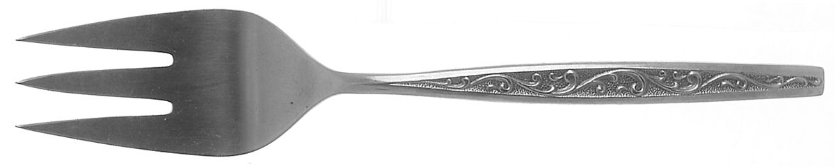 SXT1 (STAINLESS) Medium Solid Cold Meat Serving Fork by Studio (Japan)-1