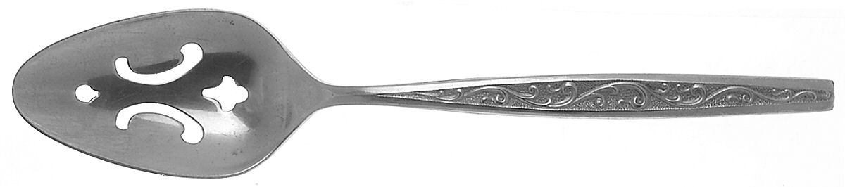 SXT1 (STAINLESS) Pierced Tablespoon (Serving Spoon) by Studio (Japan)-1