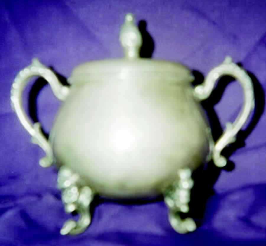 SHC1 (Silverplate, Hollowware) Sugar Bowl & Lid by Sheffield Silver Co (USA)-1