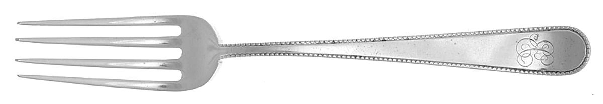 SHR7 (STERLING) Monogram Fork by Shreve Silver-1