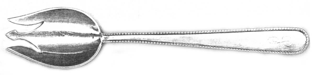 SHR7 (STERLING) Ice Cream Fork by Shreve Silver-1