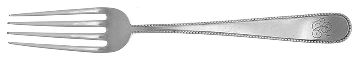 SHR7 (STERLING) Monogram Fork by Shreve Silver-1