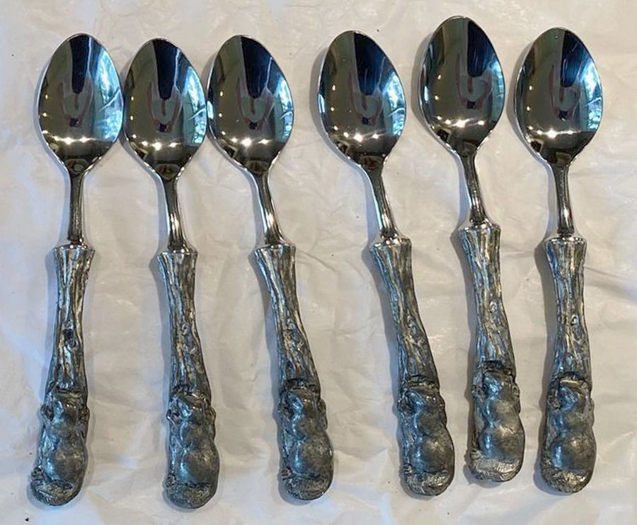 Adirondack (Pewter) Teaspoon by Seagull Pewter-1