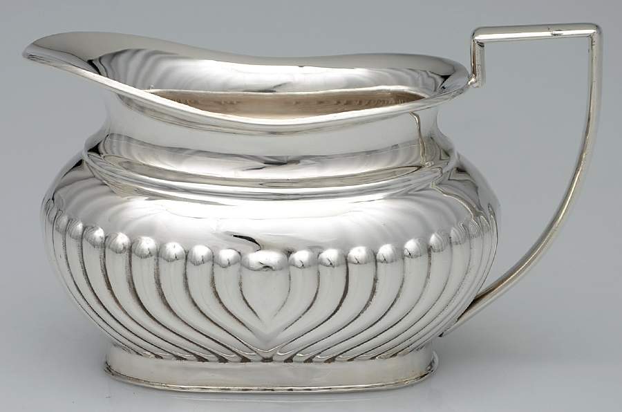 8000 (Silverplate, Hollowware) Creamer by Sheffield Silver Co (USA)-1
