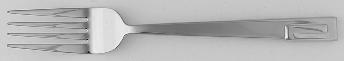 Greek Key (Stainless) Individual Salad Fork by Sasaki-1