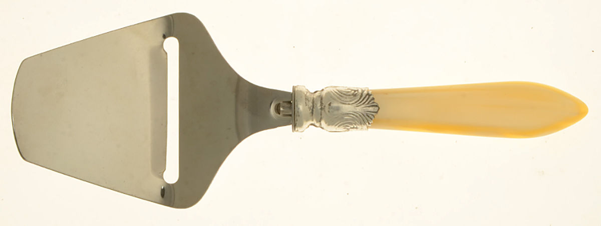 Baguette-Pearlized (Stainless) Cheese Plane with Stainless Plane by Sabre-1