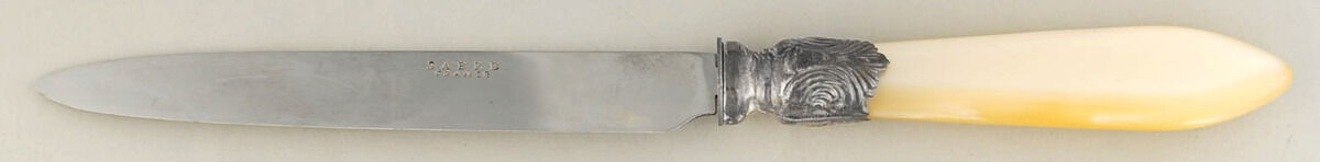 Baguette-Pearlized (Stainless) New French Hollow Knife by Sabre-1