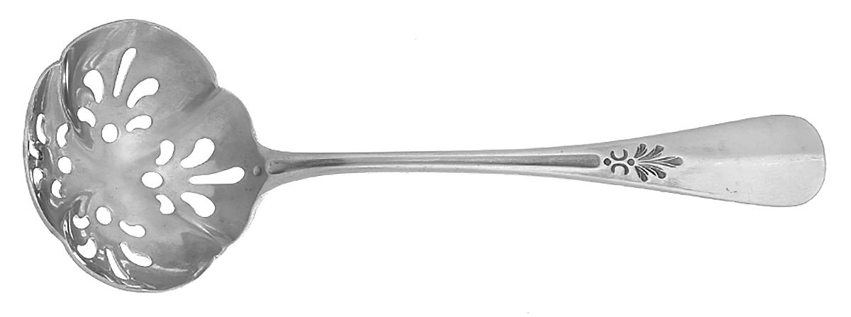 Grand Buffet (Stainless) Pierced Solid Serving Ladle by Sabatier-1