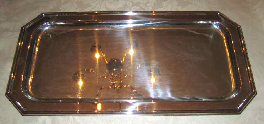 Century (Silverplate, Hollowware) 20" Oval Serving Platter by Sheffield Silver Co (USA)-1