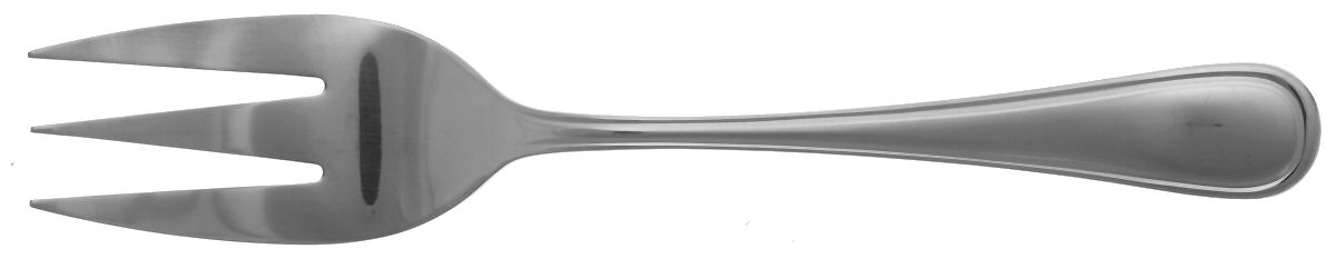 Morgan (Stainless) Medium Solid Cold Meat Serving Fork by Stanley Roberts-1