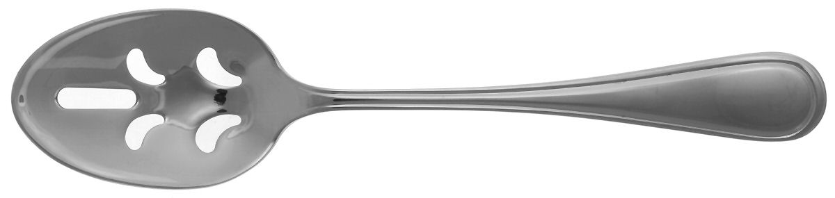 Morgan (Stainless) Pierced Tablespoon (Serving Spoon) by Stanley Roberts-1